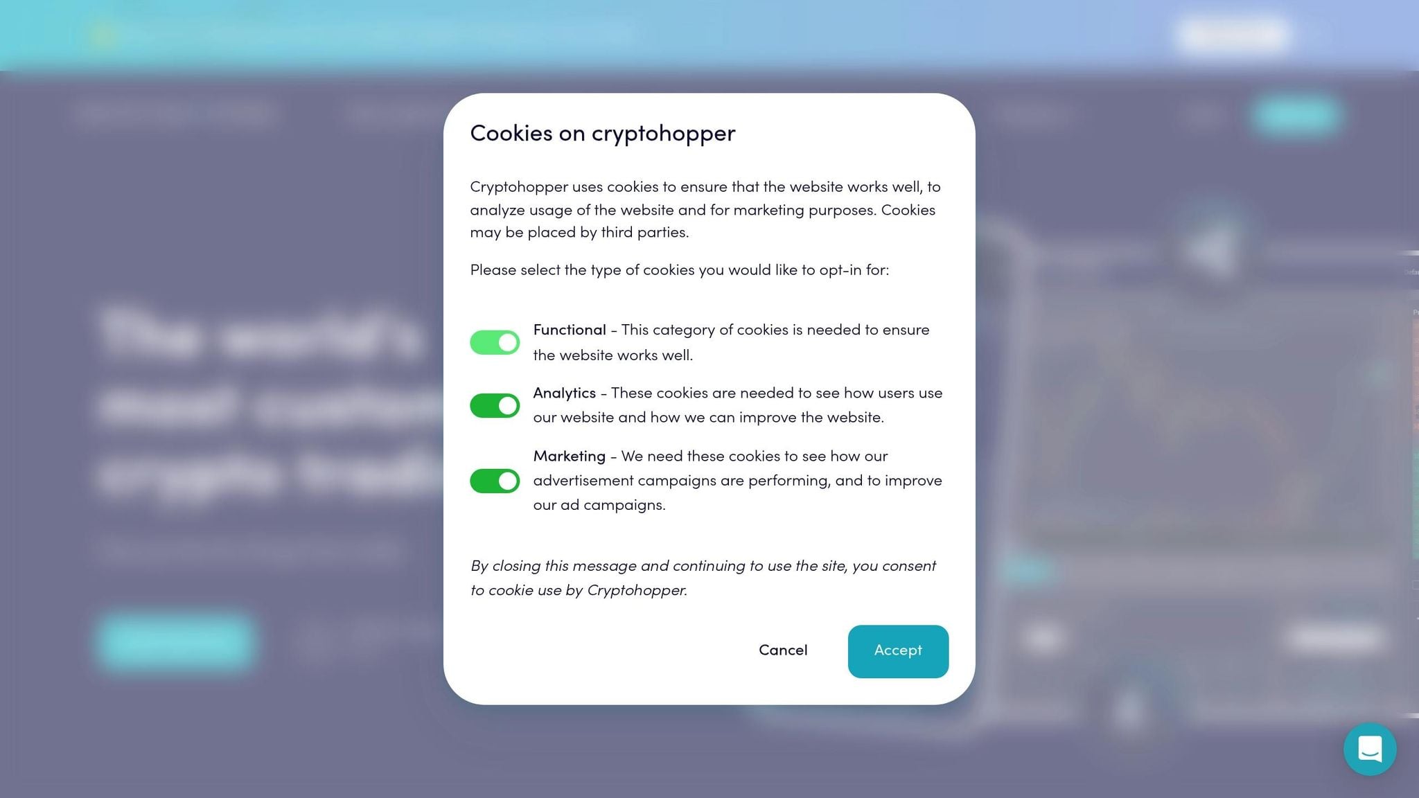 Cryptohopper