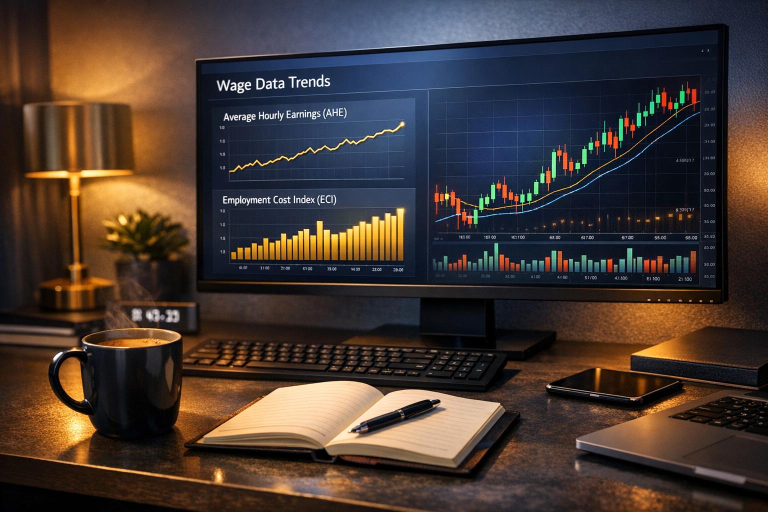 Crypto Trading Signals from Wage Data Trends